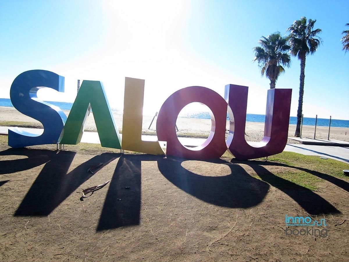 Sun Beach La Palmera, Climatizado Y Cerca De La Playa سالو المظهر الخارجي الصورة
